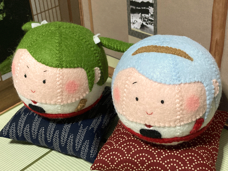 土_東モ57a壷屋のお品書きですー良かったらよろしくー。まるいフエルト人形は翔鶴瑞鶴です 
