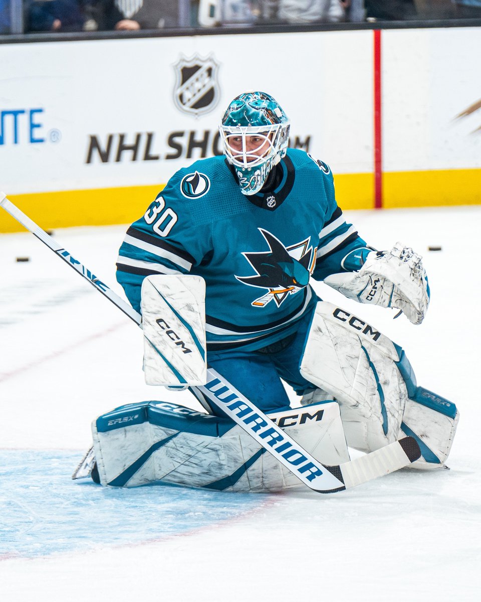 Incoming first career NHL start for Magnus Chrona (<a href="/mchrona/">Magnus Chrona</a>)! 🦈 

Cc: <a href="/SanJoseSharks/">San Jose Sharks</a>