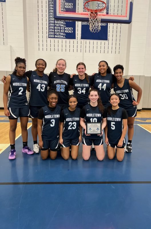 <a href="/BlueDragonsMHS/">Middletown_Athletics/Activities</a> #ctgb won the West Haven Holiday Tournament today beating host West Haven 48-43.

Not to mention getting to the champ game Middletown defeated state finalist last yr Kolbe 43-41 yesterday in semis. Well done young ladies. <a href="/EricsonSports/">Scott Ericson</a> <a href="/GameTimeCT/">GametimeCT</a>