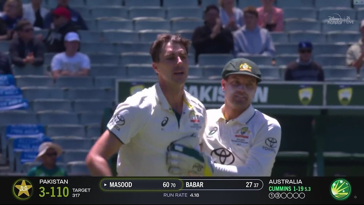 CricCrazyJohns's tweet photo. If Australia needs a wicket, call Pat Cummins. 

- He is the difference, The leader. https://t.co/WpiPJeHF5S