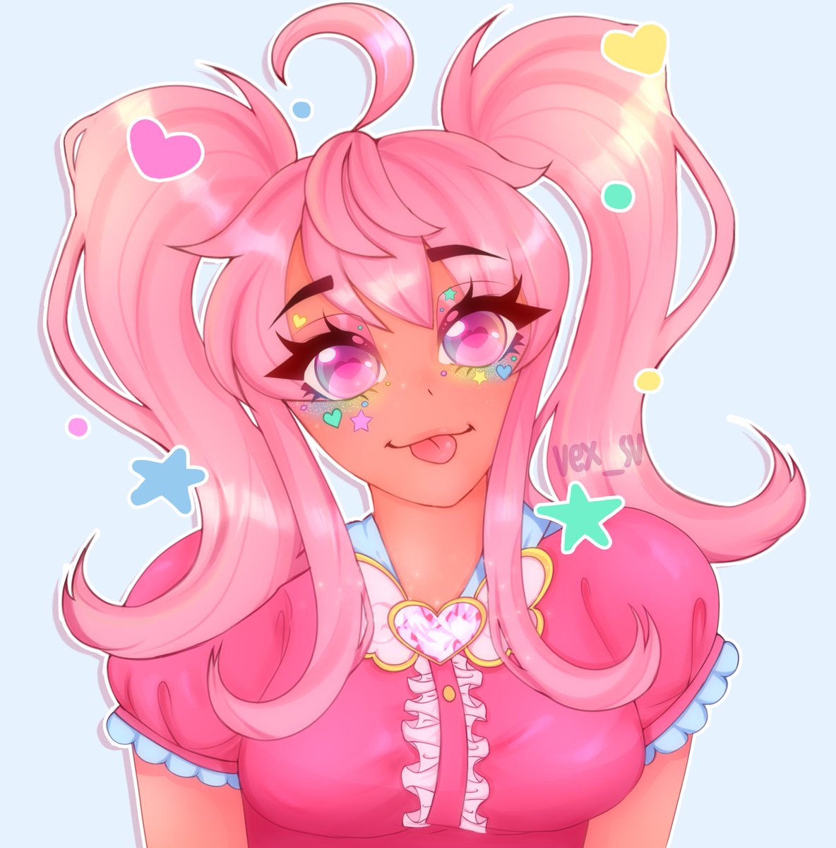 Poppy! Wanted to do fan art of her for long time 😁💗She's so cute and I love her! 🌷❤️
I hope you like it! 
.
.
.
#RoyaleHigh #RHTC #royalehighart