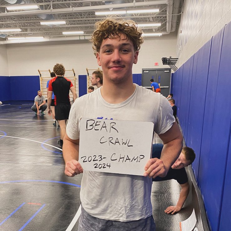 2023-2024 Bear Crawl Champion Austyn Cote 🏆