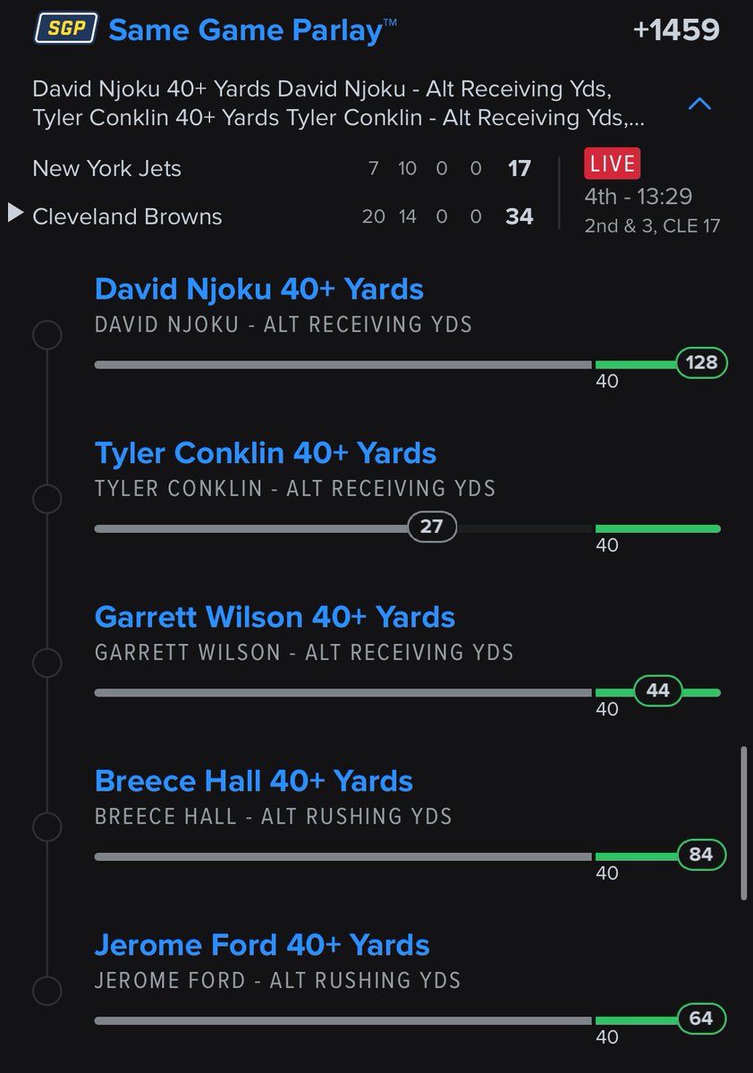 13 Conklin Yards for the Nuke. Let’s have a day of giveaways tomorrow please. 

+1459⚠️⏳

#GamingTwitter #GambingX #TNFonPrime