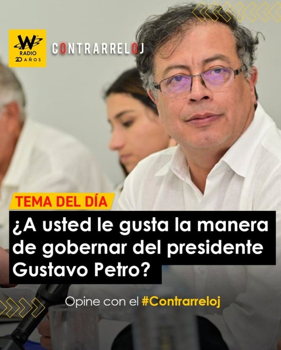 Wilson_Suaza_'s tweet photo. 🚨Vamos a apoyar esta encuesta.

¿ A usted le gusta la manera de Gobernar del Presidente @petrogustavo ?

Sí= dale RT 🔄
Sí= dale ❤️
No= 💬 https://t.co/oQTRnyCO6E