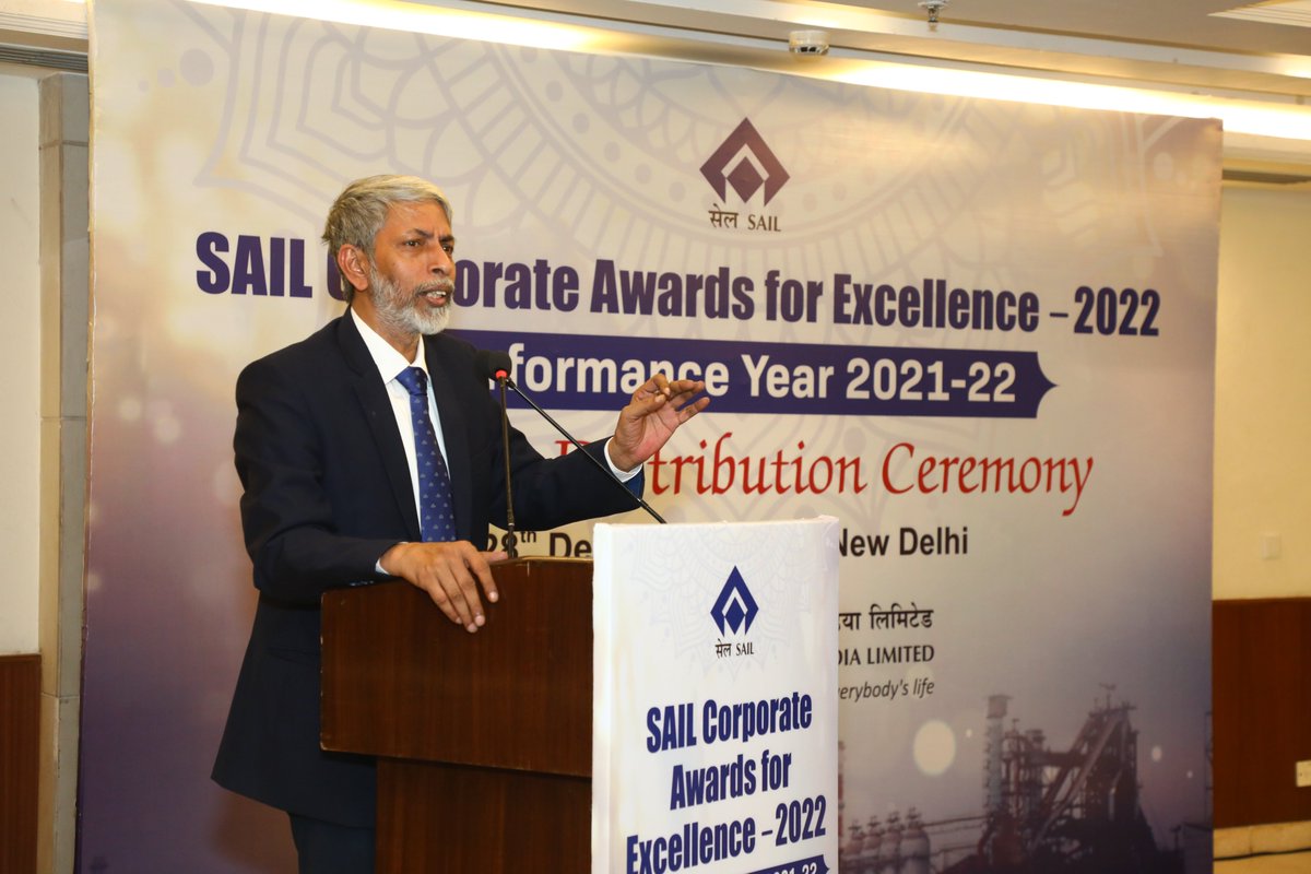SAIL Corporate Awards for Excellence 2022 were held on 28.12.2023. The award were conferred on individuals and plants/units for exceptional performance. (Part 4/4)

#excellenceawards #motivation #corporate #recognition