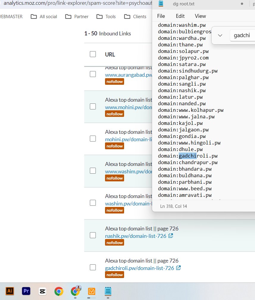 Doing Regular Checkup 🤠

Note: I've 600+ spammy but common domain list to #disavow them. Do you need them?
