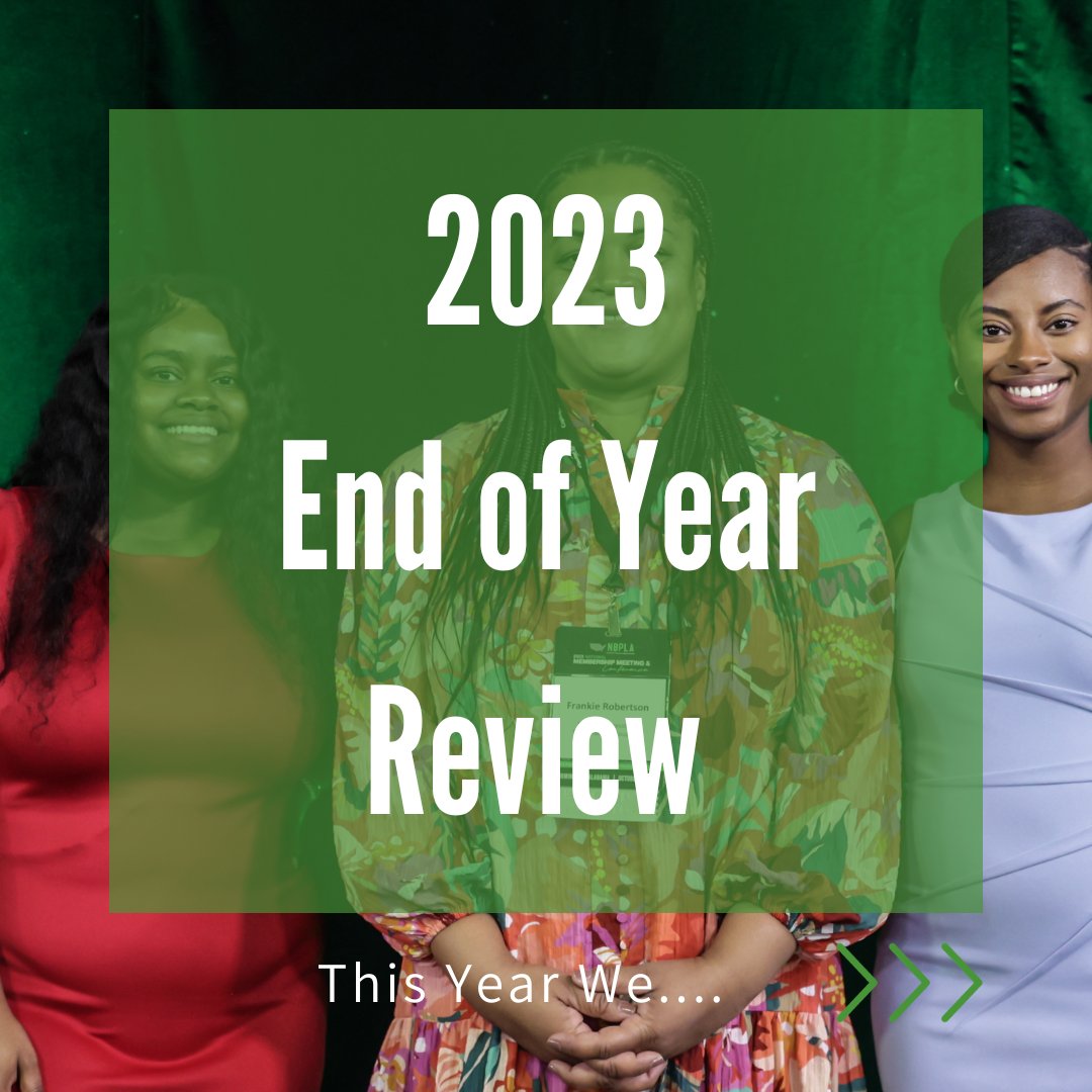 NBPLAorg's tweet photo. This year, the National Black Professional Lobbyists Association (NBPLA) witnessed significant strides towards its mission.

#nbpla2023
#lobbyists
#eoyreview
#mentorship https://t.co/mpflNBhXZx