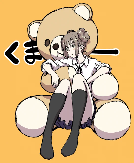 昔のふーちゃんの最初期絵、思い出すために再掲載  姫毛?太かったんだ…