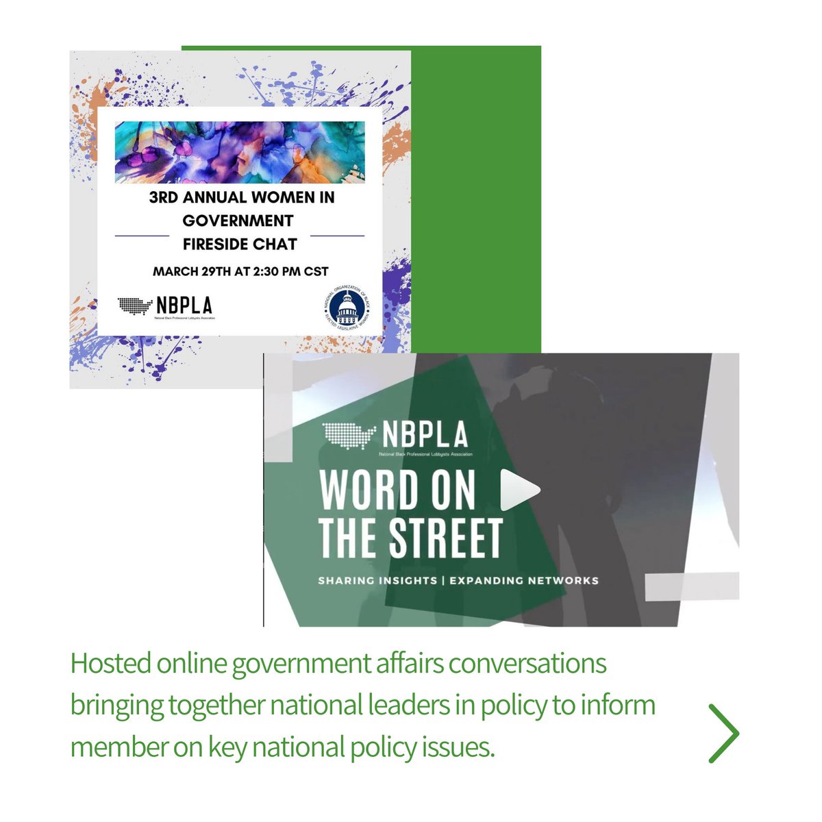 NBPLAorg's tweet photo. This year, the National Black Professional Lobbyists Association (NBPLA) witnessed significant strides towards its mission.

#nbpla2023
#lobbyists
#eoyreview
#mentorship https://t.co/DsfXKwNsBE