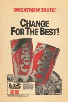 hyperoxybit's tweet photo. The 1985 introduction of Coca-Cola's "New Coke" stands out as a significant marketing misstep. This campaign not only rebounded negatively for the company but also prompted the discontinuation of the entire flavor. Despite advertisements asserting that over 50 percent favored New Coke, consumer reception upon its release was unfavorable, resulting in a deluge of calls and letters urging the reinstatement of the original flavor. This ultimately culminated in the reemergence of what is presently recognized as "Coca-Cola Classic." What we can learn from this story? 1) Doing mistakes is a part of business. The best of us are doing mistakes 2) Follow your customers, understand their wishes #marketing #viralads #hypeads #digitalmarketing #dropshipping #ecommerce