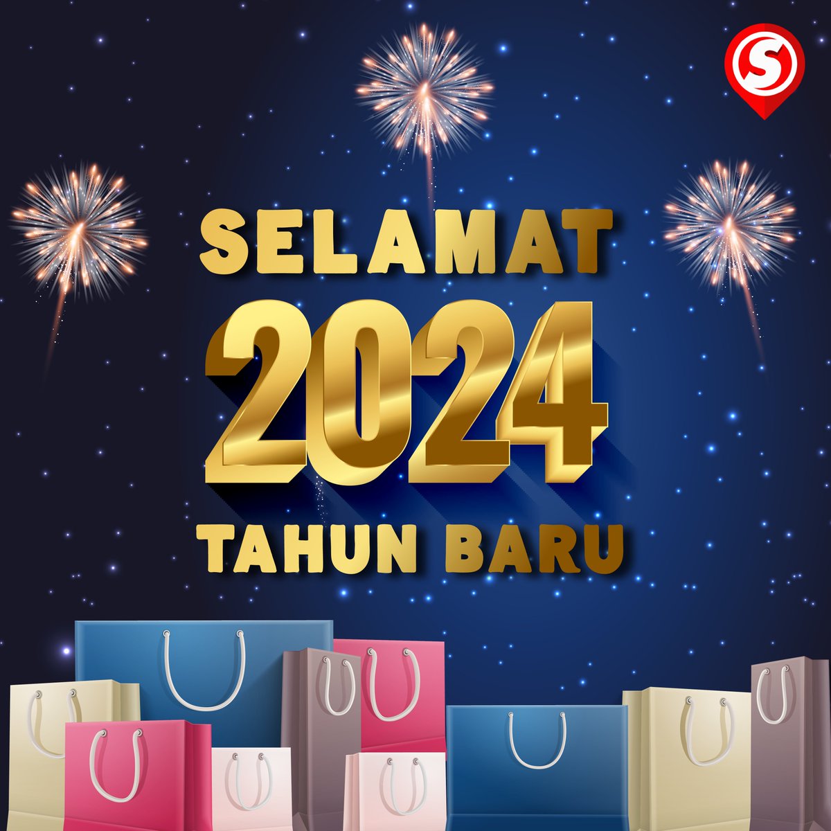SantaiSini's tweet image. Kami dari Santai Sini mengucapkan Selamat Tahun Baru dan Semoga Tahun baru ini dapat memberi harapan, impian dan aspirasi baru buat semua 👨‍👩‍👦‍👦✨

#SantaiSini #newyear #tahunbaru #welcome2024 #happynewyear #yearened #byebye2023