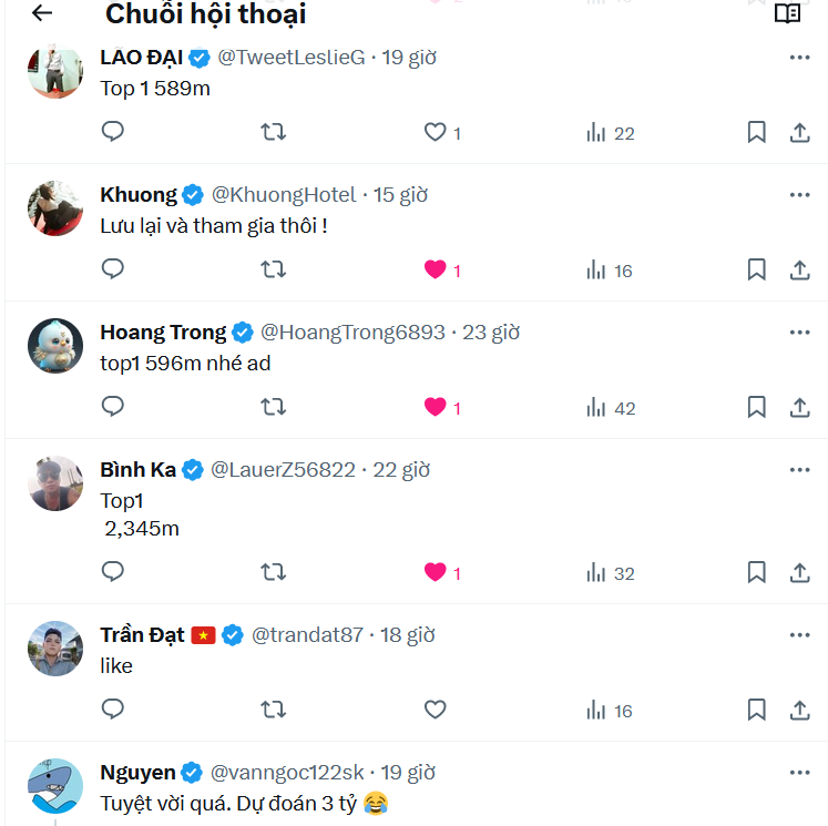 Sun_Win789's tweet photo. 👉Giải thưởng ngày 28/12/2028 đã có chủ nhân. Chúc mừng a #BìnhKa đã nhận được 5.000.000 WIN
👉Mời các bạn dự đoán kết quả ngày 29/12/2023.
+LIKE❤️
+COMMENT kết quả dự đoán vào post này
👉Kết quả dự đoán sẽ được chụp nhanh lúc 21h00 ngày 29/12/2023 https://t.co/FZiGDLuQVF