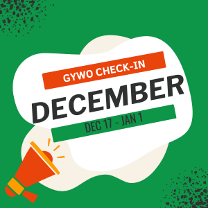 gywo's tweet photo. LAST CHANCE! All 2023 members are required to check-in this final time. We want to share in your success, so tell us how you did! Thanks!
https://t.co/elq9BrfW1n #gywo https://t.co/ewb3RXZ53F