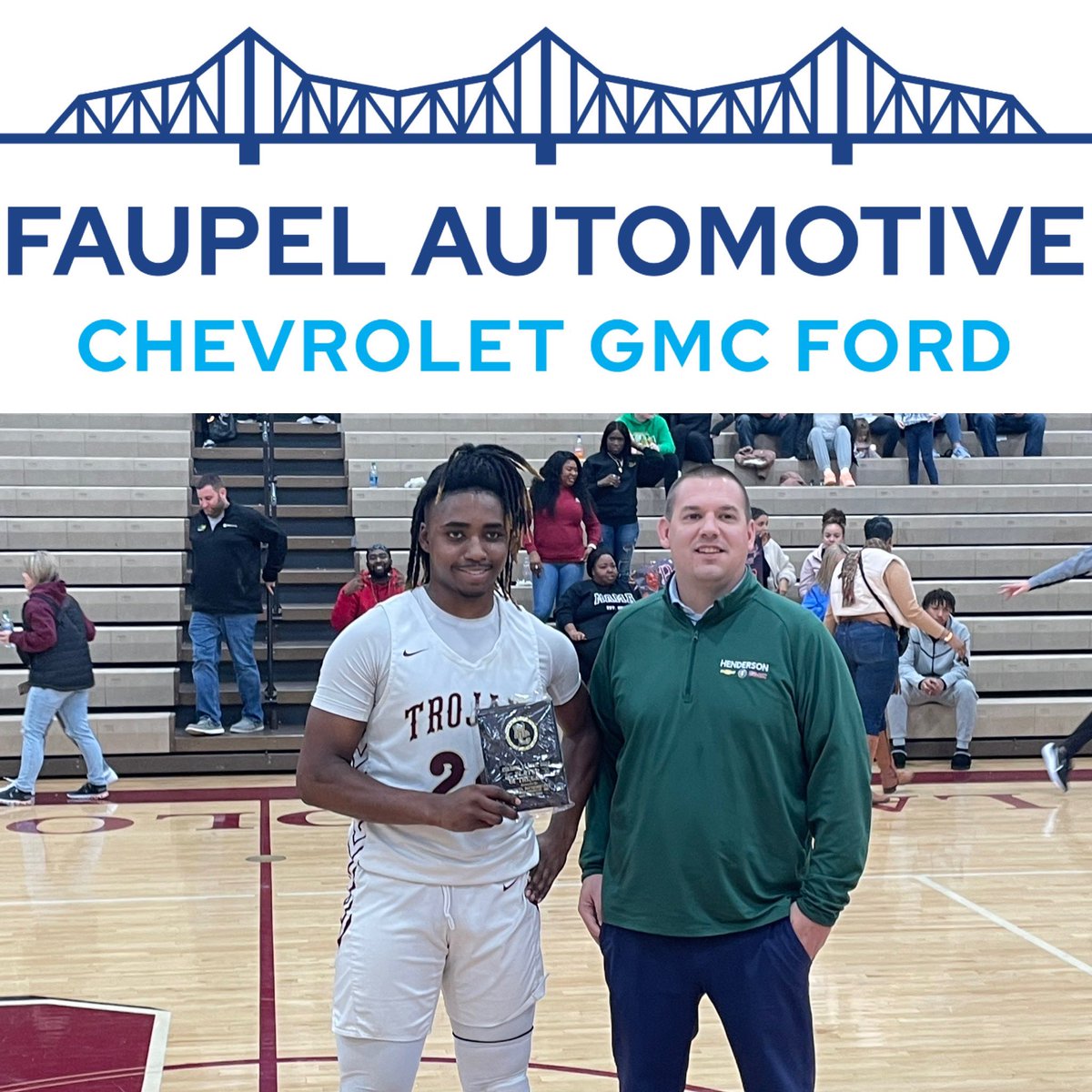 Presented by Sam Ballou, the Faupel Automotive Player of the Game for Game 6 was Deshawn Murphy from the Webster County Trojans with 20 points.