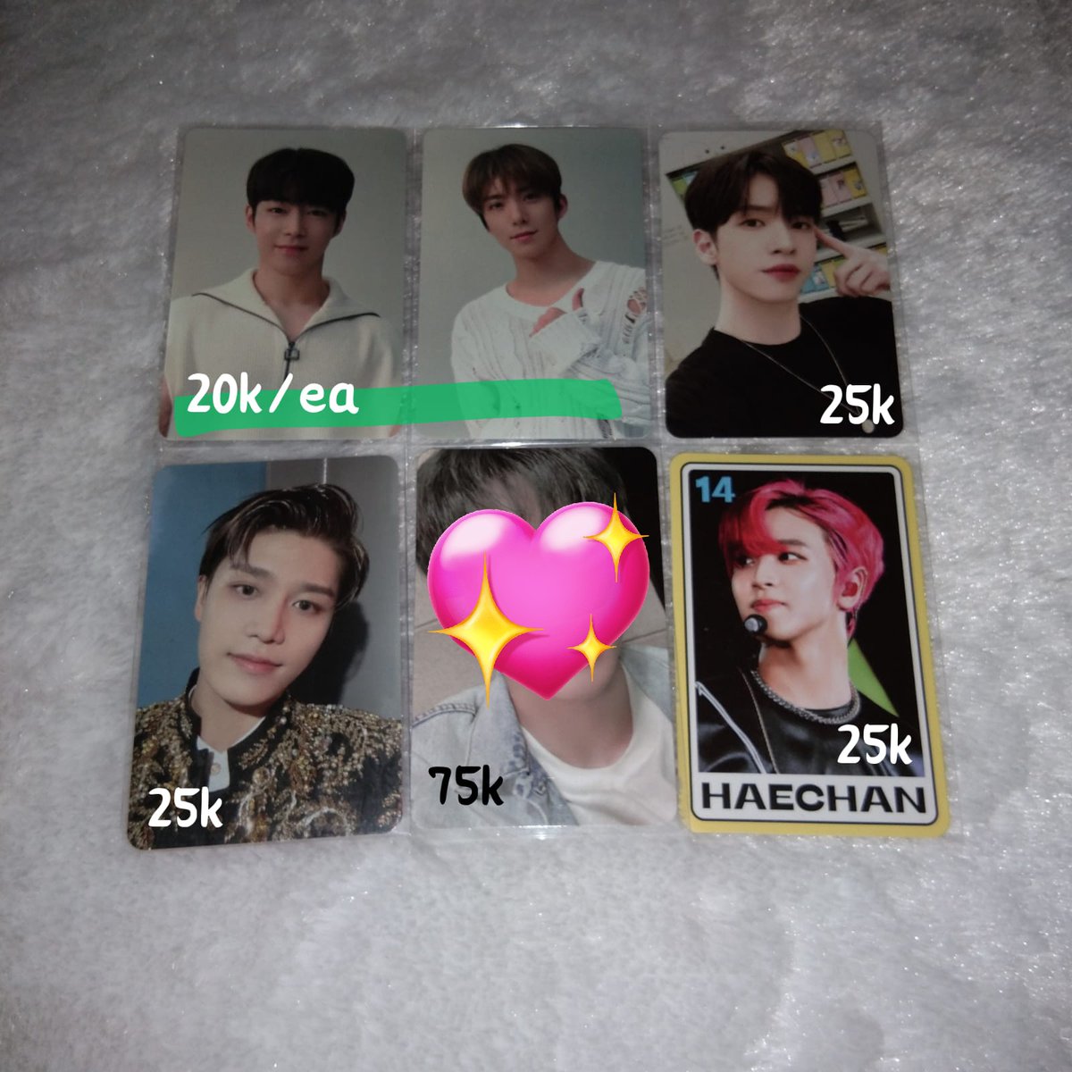 ttalgi_choco's tweet photo. Wts || Want to sell

PC NCT The Boyz SF9 Cravity

📸 Detail on pict
❌ Packing
✔️ Bisa lsg co 1.1
📍 Jatim

T. Wtb wts wto nct dream 127 tbz sf9 cravity haechan taeil younghoon sunwoo juyeon sangyeon eric jacob kevin anton dawon hwiyoung https://t.co/lua8EO1uXP