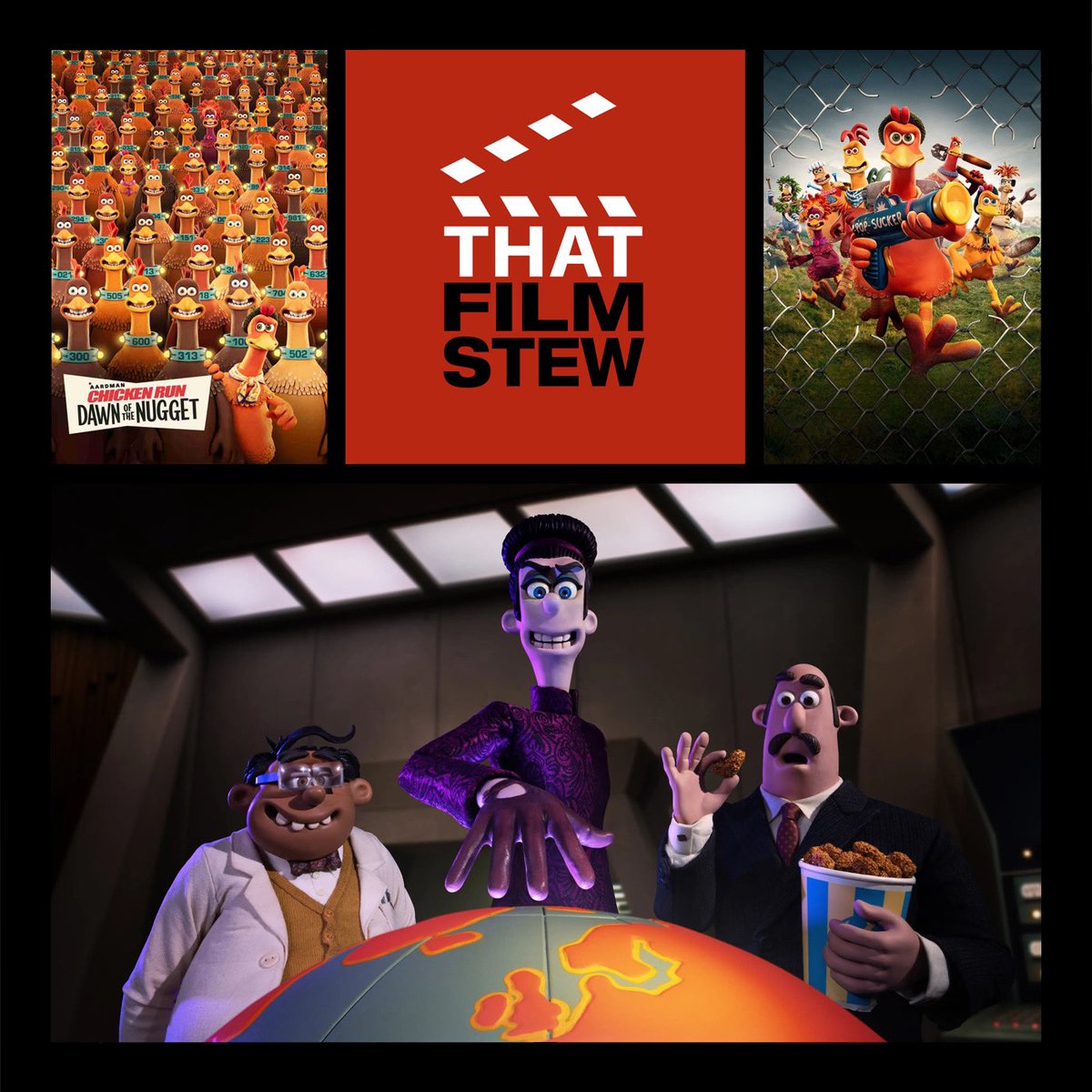 This time they’re breaking in!

Listen HERE: soundcloud.com/thatfilmstew/t…

#Podcast #Film #Review #ChickenRun #DawnOfTheNugget #SamFell #ThandiweNewton #ZacharyLevi #BellaRamsey #DavidBradley #JaneHorrocks #RomeshRanganathan #NickMohammed #PodernFamily #PodcastHQ #PodNation