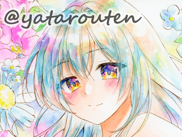 本日12月30日21時頃より
BOOTHで販売予定のイラストです✨
固定ツイに【BOOTH】のURLを掲載しています⭐
よろしくお願いします🙇‍♀️
#手描きイラスト
#アナログイラスト 
#オリジナルイラスト
#水彩イラスト
#水彩画
#水彩 