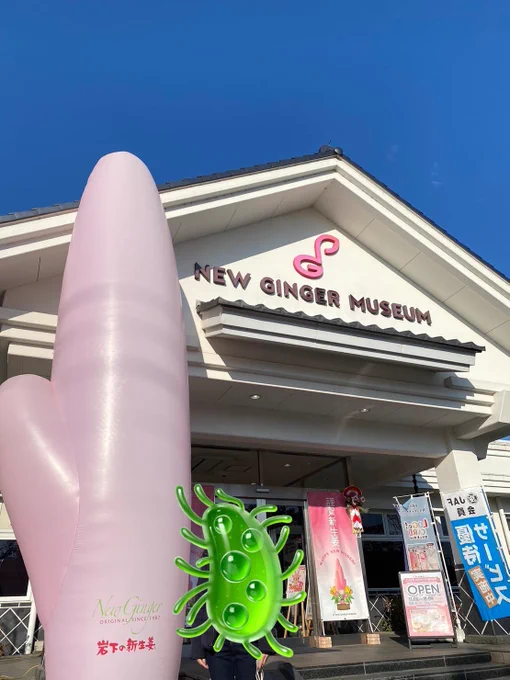 岩下の新生姜ミュージアム、おかしなことになってて楽しかったです!情報過多! 