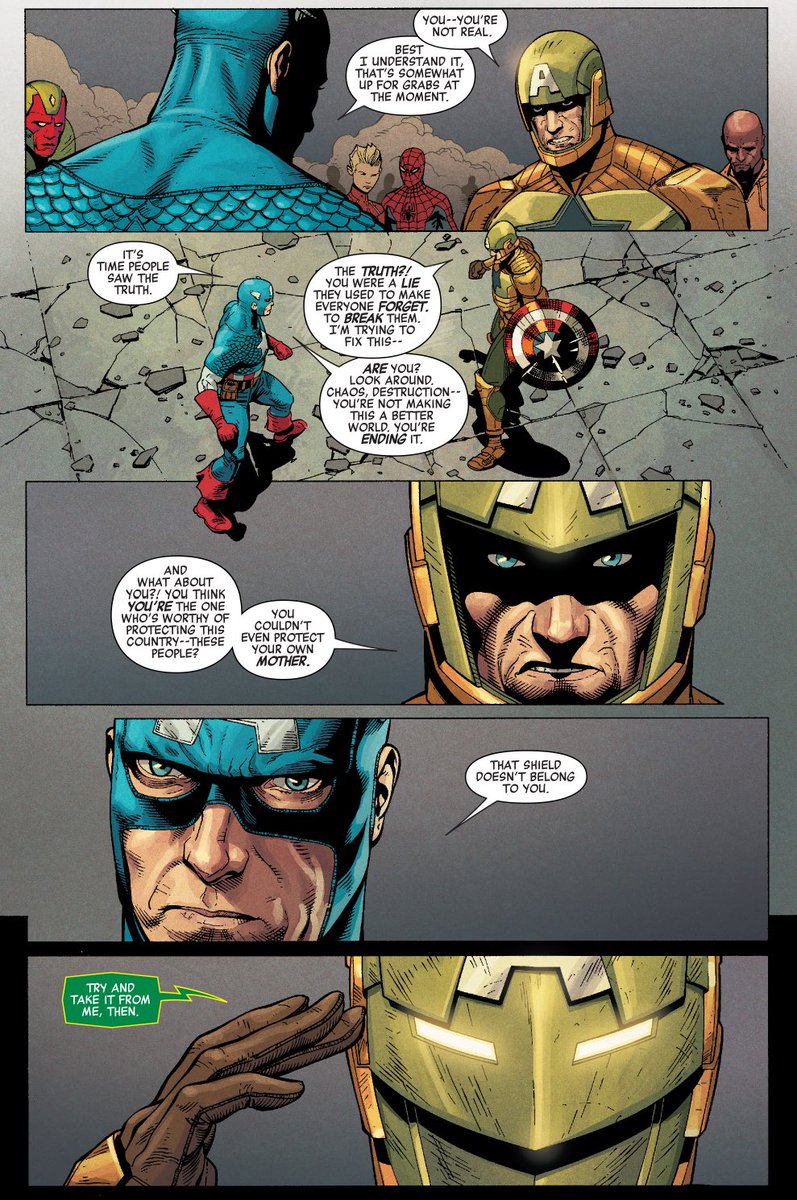 BlakeOf616's tweet photo. Steve vs Hydra supreme is still one of the best Captain America moments https://t.co/KSjqJwjMzX