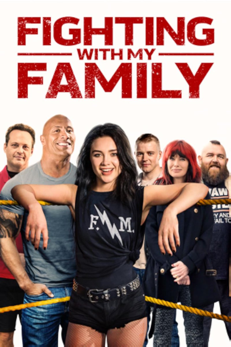 now watching #FightingWithMyFamily