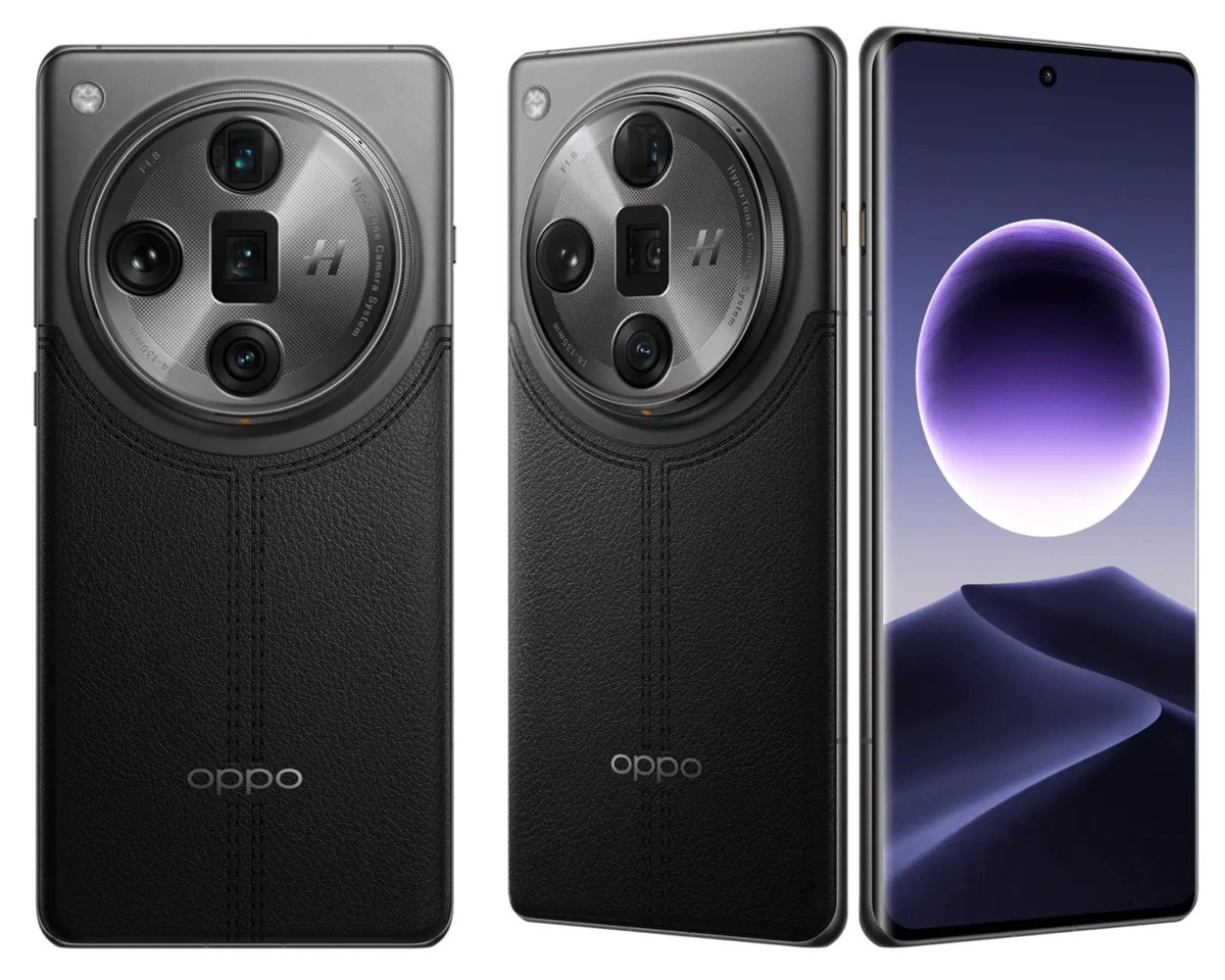 TechnologyBoxs's tweet photo. OPPO Find X7 Ultra official renders!

🔵 The Sea and the Sky (White-Dark Blue)
🟠 Desert Silver Moon (White-Orange)
⚫️ Black

#OppoFindX7 #OppoFindX7Ultra https://t.co/ckU5uUHE1x
