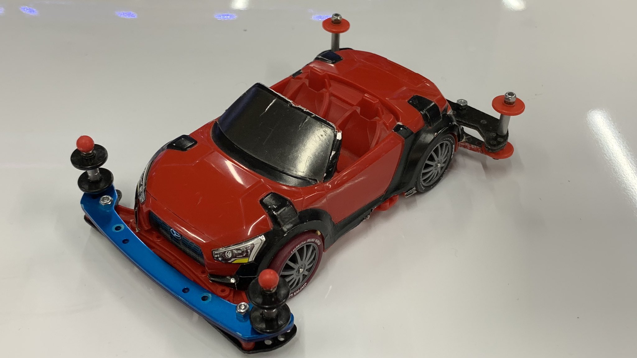 カスタム ミニ四駆 アスカ仕様 痛車 膿み コペン