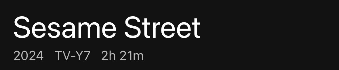blaisedit's tweet photo. If you're wondering if movie run-times are bloated, theres a 141 minute Sesame Street film releasing next year. #makemovies90minsagain https://t.co/6WdvLc1Fwc