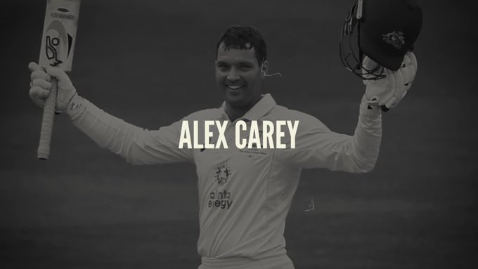 An unforgettable moment for Alex Carey!  The Aussie keeper reflects on his first Test century in Test, last year 📹 Credits: Twitter/cricketcomau