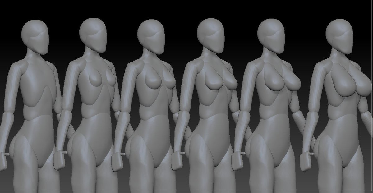 Sculptosaurus's tweet photo. Did a bunch of block out practice today and yesterday. https://t.co/gYs8vK2sbW