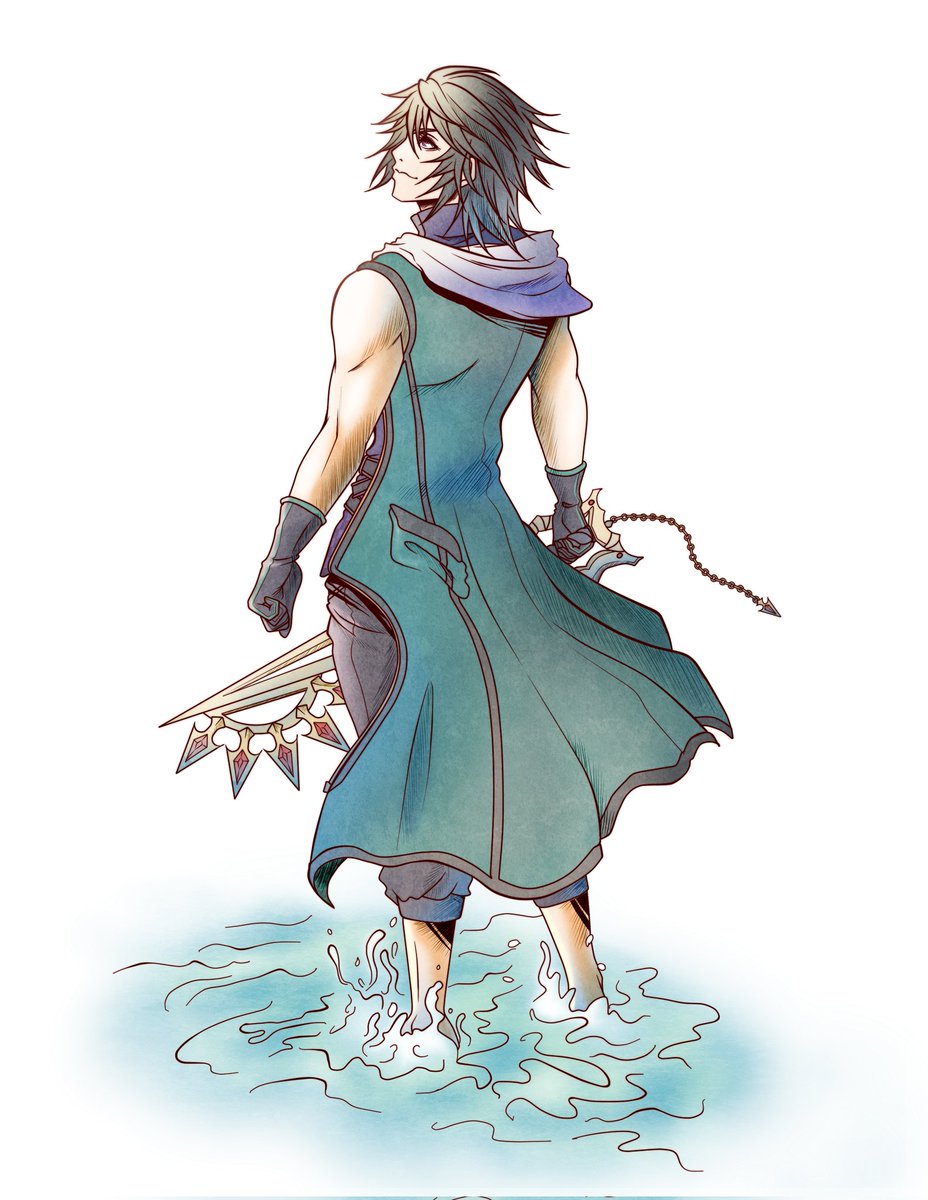 Xaikarart's tweet photo. Well Xaikar is my name and I do art xD 

But the name Xaikar comes from my Kingdom Hearts OC Akira, Xaikar is his nobody https://t.co/uFfLhA3Pq1
