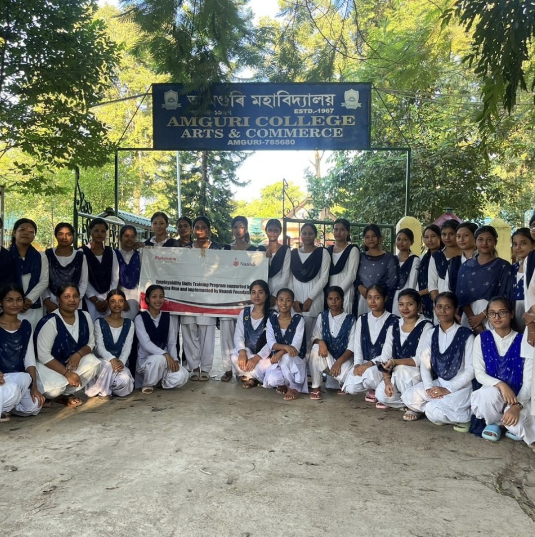 naandi_india's tweet photo. Congratulating #NaandiJobFactory in Assam &amp; Bihar for graduating two more groups of capable women, one of whom's testimony stands out: "Graduating has made me feel stronger and more confident as a woman. Now, I can go beyond what people expected from me and choose my own path" https://t.co/OSg1DHaPJ7