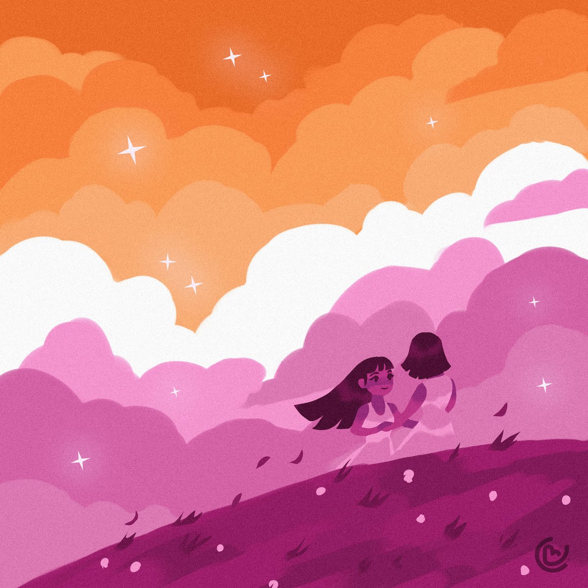 caldatelier's tweet photo. LGBT+ skies! https://t.co/7UeFIAnpe7
