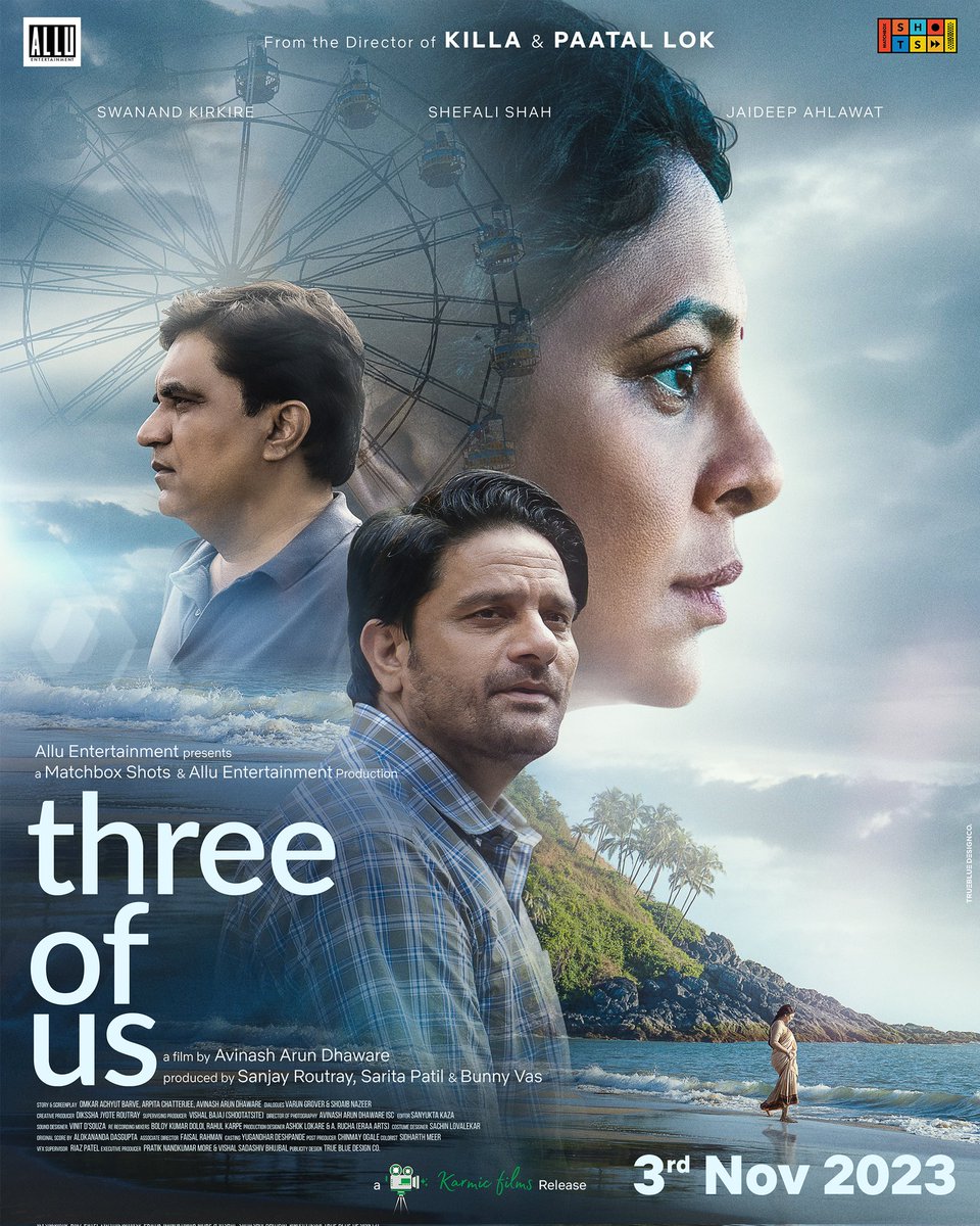 CinemaRareIN's tweet image. #ThreeOfUs (2023) by #AvinashArun, ft. @ShefaliShah_ @JaideepAhlawat  @swanandkirkire #KadambariKadam &amp;amp; @rasikaagashe, out now on @NetflixIndia.

@DiksshaR @Saritagpatil @O_m_k_a_r @arpitachatter @varungrover @nazeer_e_aazam @AlokanandaD @django02847039 @AlluEnts @GeethaArts