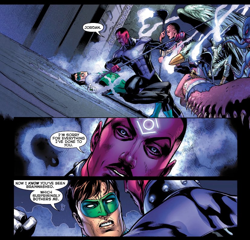 chelsdaniel280's tweet photo. “I’m sorry for everything I’ve done to you.”
(Green Lantern #9 - Geoff Johns, Doug Mahnke, Christian Alamy, Keith Champagne, Mark Irwin, Tom Nguyen, Alex Sinclair, and Sal Cipriano)
#Sinestro #HalJordan #GreenLantern
#IndigoTribe #New52 #dccomics https://t.co/qaApvdyyEs