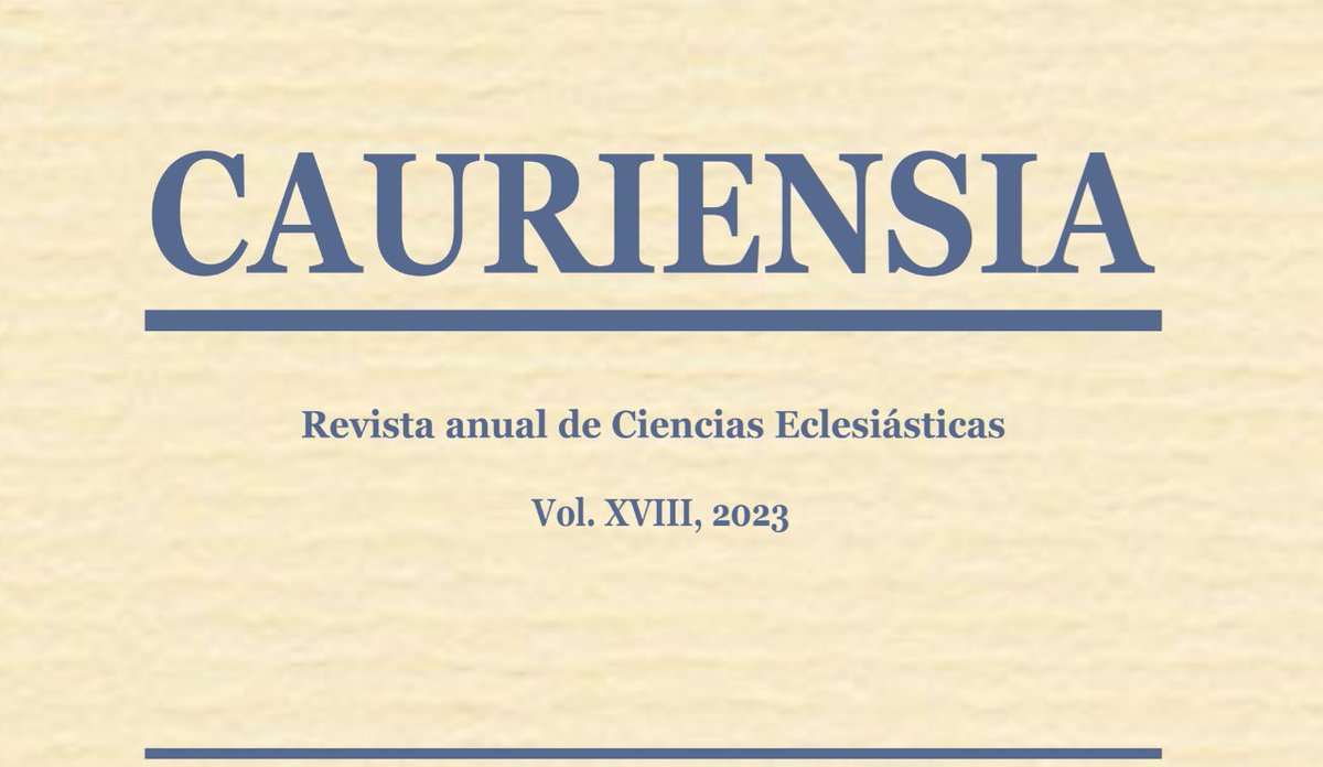 VTalavero's tweet photo. Finalizo el año con la publicación de un artículo 📄✍🏻en la revista académica📘”Cauriensia”. Próximamente se podrá consultar en https://t.co/hu5U16gKR9 https://t.co/C5pSBqj3vv