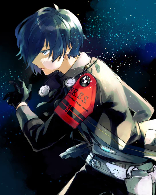 #今年も残りわずかなのでお気に入りの4枚を貼る  お気に入りも何も絵を描いてなすぎて泣いたけど顔か構図が好みのやつたちです。