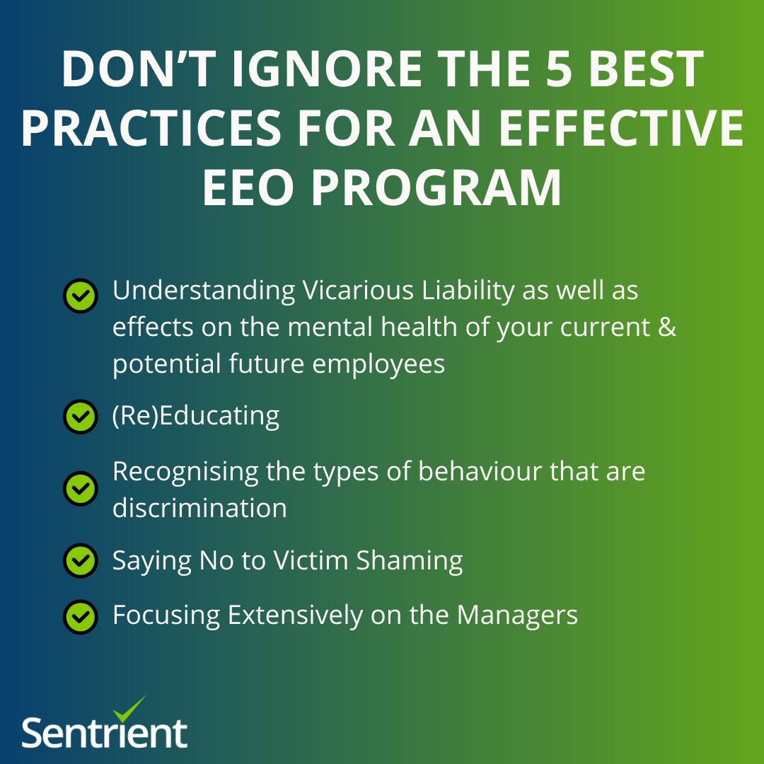 An Effective EEO program not only takes care of the employees and ...