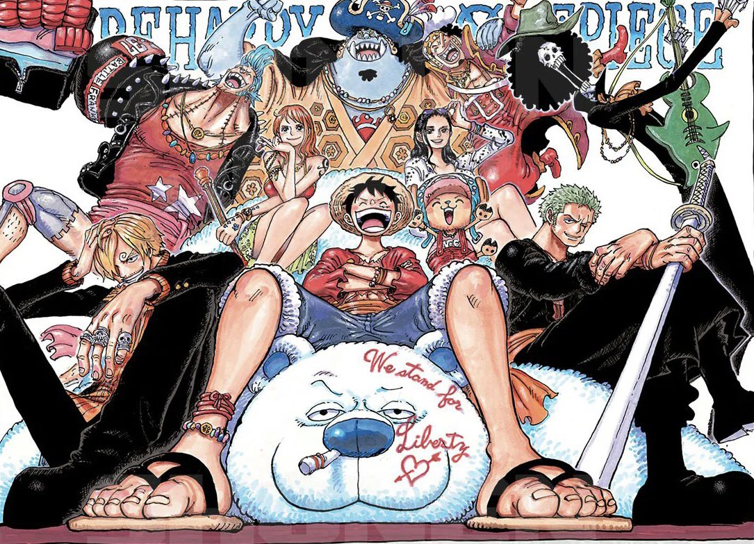 ボニーが海から登場して始まった エッグヘッド編 その1060話〝ルフィの