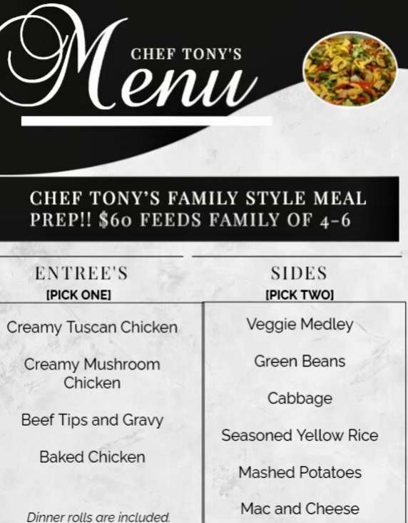 marcodame's tweet photo. Every Wednesday in January

Chef Tony
229-815-2455 https://t.co/NCl2FE2sRA