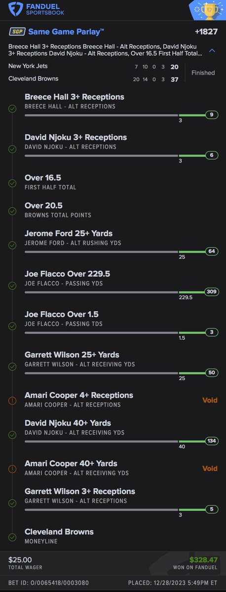 plzjustcallmeLJ's tweet photo. $35 -> $759 s/o the browns. #PlayoffTalk https://t.co/2CXvXZo9id