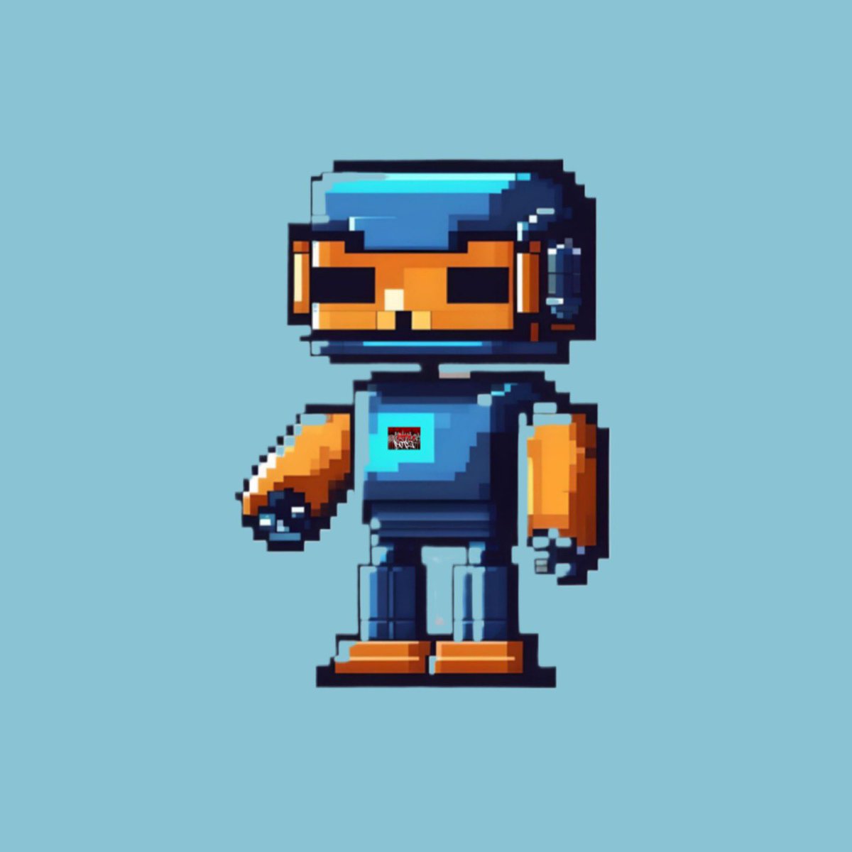 biggtinynft's tweet photo. Cool Katz #cuboid #pixel #robot #coolkatz #nft https://t.co/wsbhJhBuWf