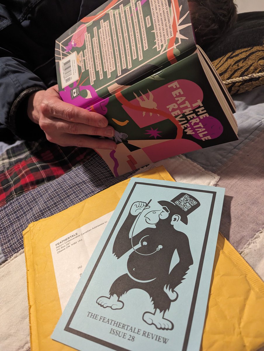 New issue of The Feathertale Review 
<a href="/feathertale/">Feathertale</a> 
#canlit