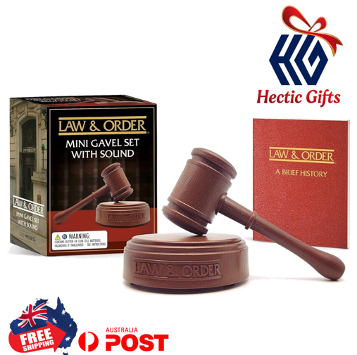 HecticGifts's tweet photo. NEW - Law & Order Mini Gavel Set with Sound
https://t.co/8rL1auMKCG
#New #HecticGifts #RunningPress #RPMinis #LawAndOrder #GavelSet #Sound #BatteryOperated #DunDun #MiniBook #TVShow #History #Collectible #Toy #Kids #Adults #FreeShipping #AustraliaWide #FastShipping https://t.co/CzkePIfyyb