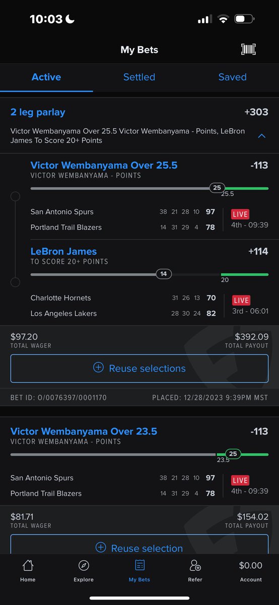 Only 6 points  lebron🤞