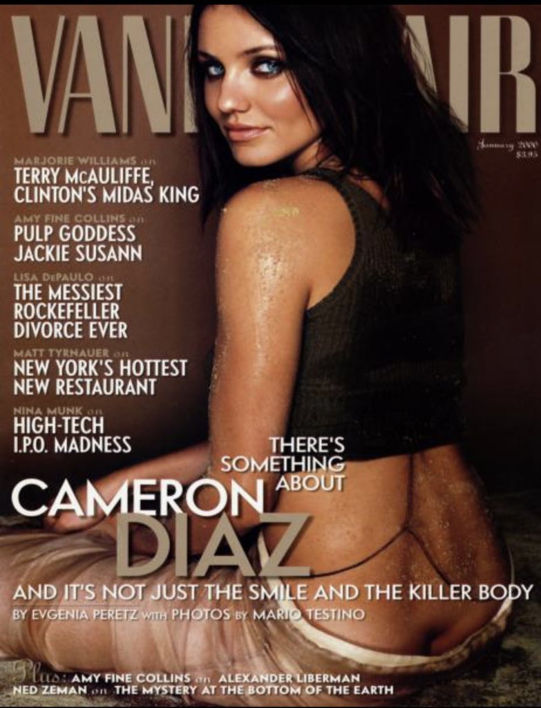 Filmesthetic1's tweet photo. Beauties of 2000s — Vanity Fair. (THREAD)

Cameron Diaz. https://t.co/tVhlYLy6b1