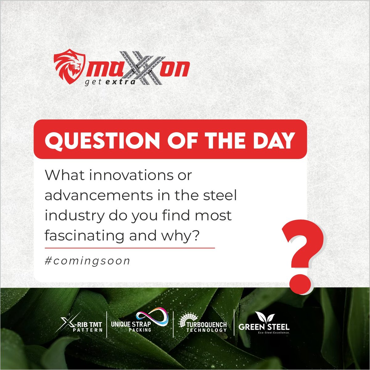 #steelinnovations #MaxxonInsights #futureofsteel #TMTBars #happiness #innovation #futureinsteel #maxxon #maxxonsteel