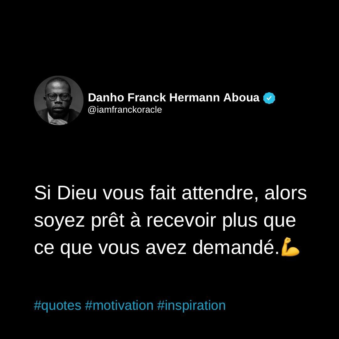 FranckOracle tweet picture