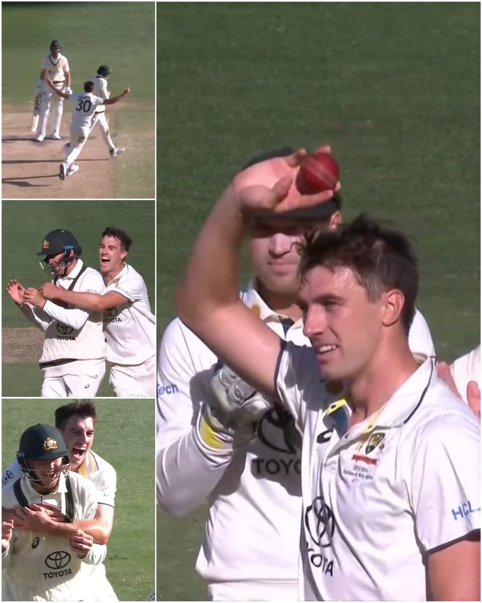 nowayits67's tweet photo. 2023: What a year for Pat Cummins

Ashes Retainer ✅
WTC 23 winner ✅
World Cup winner 🏆🙌
And end up with 10 wickets in boxing day test (5 each inning). 👍

#AUSvPAK #AUSvsPAK #PAKvsAUS #PAKvAUS #Pat #captincy #TwitterDP #TwitterDP https://t.co/3Ku4CJ75xS