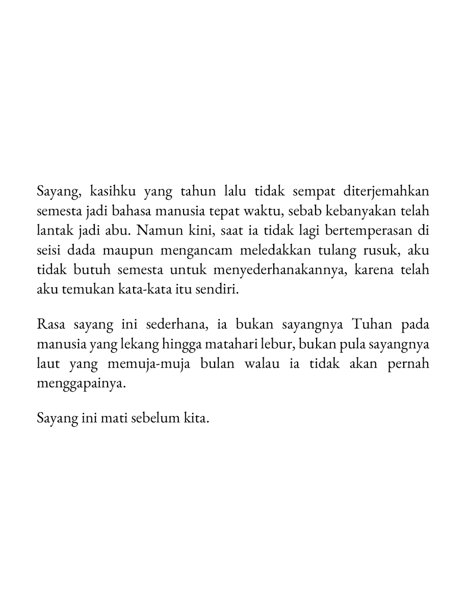 songbirdsrite's tweet photo. Joshua, sayang ini mati sebelum kita, tapi kuharap bahagiamu tidak https://t.co/nIpHLFCpL3