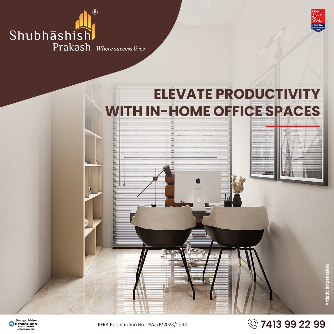 shubhashishhome's tweet photo. Elevate Your Productivity with Thoughtfully Designed In-Home Office Spaces at Shubhashish Prakash. Redefine Work-Life Balance in the Comfort of Your Own Home.
#ShubhashishPrakash #DesignerLiving #HomeGoals #LuxuryLiving #RealEstate #jaipur https://t.co/2BjQZ8giG4